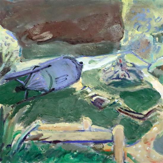 § Harold Mockford (1932-) Untitled landscape 9.75 x 9.75in.